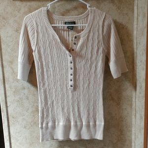 🛍️NWT🛍️ Eddie Bauer cream sweater